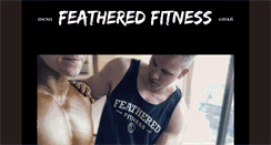 Desktop Screenshot of featheredfit.com